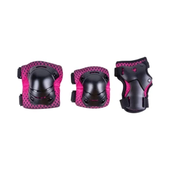 Набор защиты Tech Team Safe Fit Teens 1.0 Pink (Розовый) Размер XL
